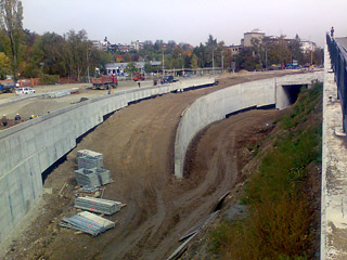 Tunel BLANKA - stavba “Malovanka” - 14.10.2008