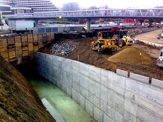 Tunel BLANKA - stavba “Malovanka” - 14.10.2008